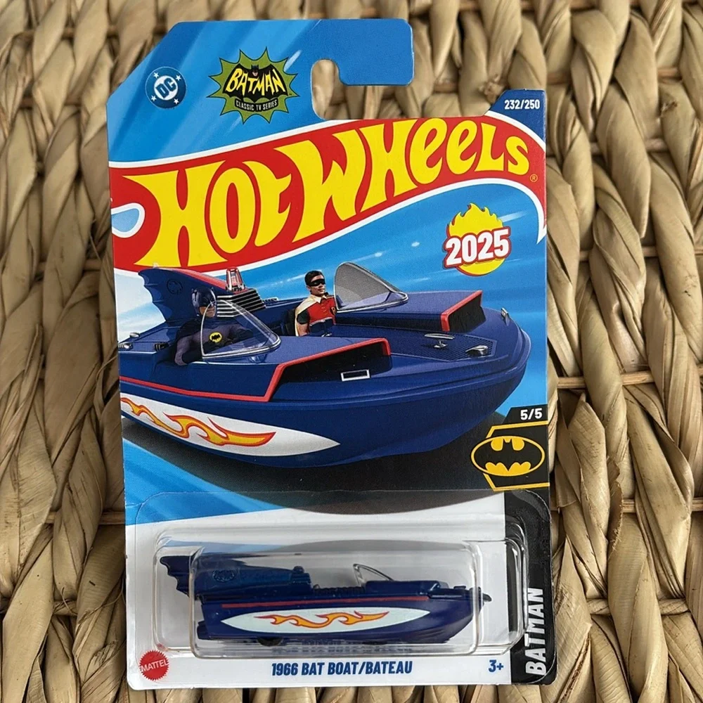 1966 Bat Boat Batman Robin Hot Wheels Speedboat BatBoat Toy Mattel New 2025